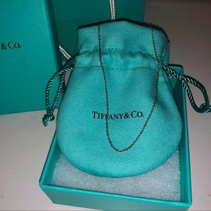 Tiffany & Co. 16” Sterling Silver Chain